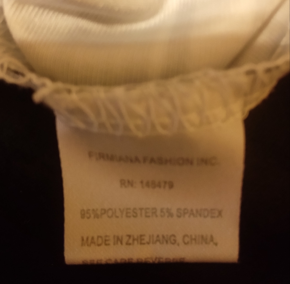 White Leggings With Black Plaid Pants Size Large By Lily Firmainia - Picture 3 of 4